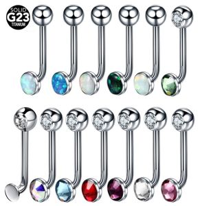 1pc G23 Titan Piercing Pussy Ringe Christina Piercings Vertikale Haube Piercings Sexy Vagina Körper Schmuck2828378