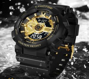 Gshock Watch Men Sports 50m防水性コンパスGスタイルショックウォッチ電子軍事白人男性RelogiosMasculino1KZ55635207