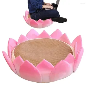 Pillow Meditation Lotus Outdoor Floor S Bu Flower Seating Cute Room Decor & Plush