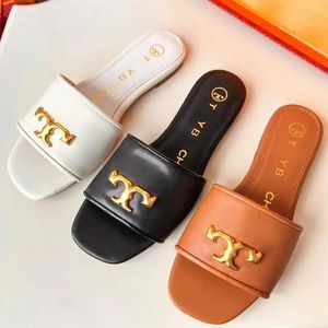 امرأة مزدوجة tazz tb slipper flat صندل منصة مصنع فاخرة الرجال شريحة الوجه يتخبط المصمم حذاء حذاء أصلي من الجلد الصيفي المفضل