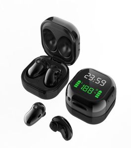 1PCS S6 Plus Słuchawki TWS Bluetooth 51 Słuchawki bezprzewodowe z mikrofonem TIMEPOWY Cyfrowe rozproszenie sportowe słuchawki muzyczne dousza douszna 6302636