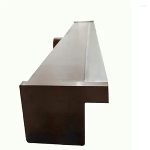 Garden Decorations 300mm Length ABS Acrylic Waterfall For Pool Message Water Fall Out LED Light Fountain Lip 25mm