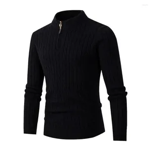 Camisolas de caxemira de caxemira masculino Pullover de outono de inverno em vínculo de jumper quente e quente