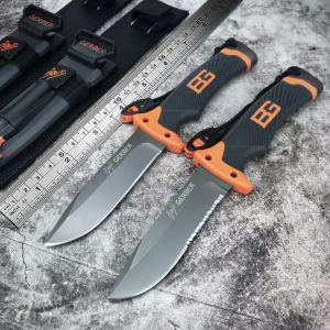 BG Hunting Tactical Survival Fixed Blade Knife AUS-8A Steel Badle Outdoor Jackknife Knife Favorites Gift Hand tools