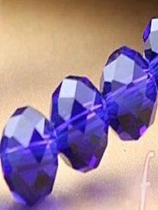 MIC LOT 900st 6mm Dark Blue Facettered Crystal Rondelle Pärlor Löst pärlor passar armband halsbandsmycken diy4779890