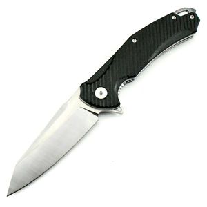 Professionell taktisk fickkniv Självförsvar High-End 9Cr18Mov Steel G10 Handtag Fold Knife Outdoor Survival Camping Knife