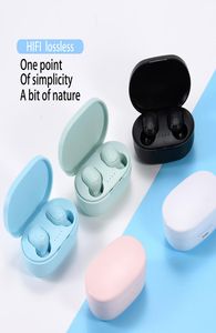 A6SワイヤレスイヤホンTWSヘッドフォンBluetooth 50 Earbuds Life Waterfoof Headset Earphone with Smartphones6778818