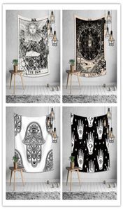 Schlafzimmer Wand Hanging Wandteppich Dekoration Euramerican Divination Astrology Drucken Tischdecke Bettlaken Yoga Mat Beach Handtuch Party5699891