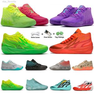LaMelo Ball 1 2.0 Men Basketball Shoes Sneaker Black Blast Buzz City LO Not From Here Queen City Rick and Morty Rock Ridge Red Mens Trainers Sports Sneakers 40-46