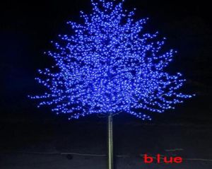 Светодиодные искусственные вишневые цветы дерево светло -световой свет 4802304 ПК