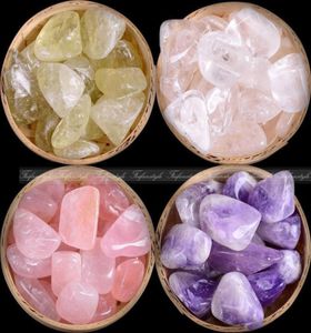 200g natürliche rosa Quarzkristall Amethyst Steinstein Chips Exemplar Healing A172 Natural Stones und Minerals8727360