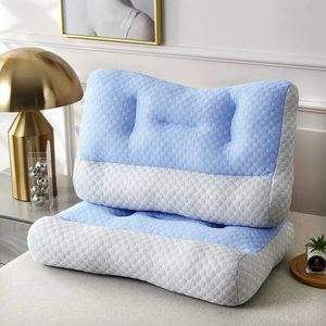 Ice Bean Anti traction Pillow Home Pillow Summer Sleep Aid Ice Silk Neck Protection Pillow 240420