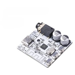 1 PC Mini Bluetooth-kompatibler 5.0 Audioempfänger Decoder Board Lustloser MP3 Player Wireless Stereo-Musikverstärkermodul