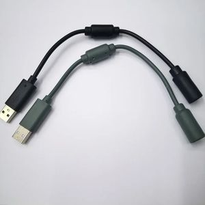 Wired Controller Trennungskabel USB -Blei für Xbox 360 Black Brandneue hochwertige Wired Controller USB -Breakaway -Kabelkabel