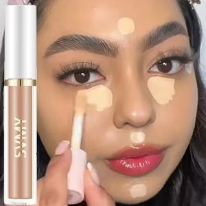 Modify Skin Tone Liquid Concealer Foundation Cream Cover Acne Spots Dark Circles Moisturizing 4 Colors Stick 240430