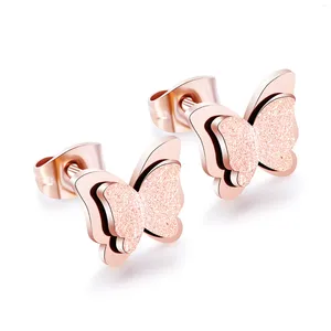 Orecchini per borchie A orecchie di farfalla Mashion Multicolor Simple for Women