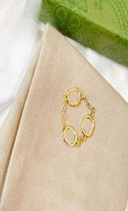 Anéis de designer da Fashiom para mulheres anéis de corrente de ouro para femininos jóias de jóias S925 ornamentos de prata esterlina 2027584825