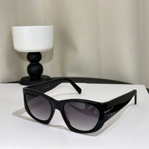 Geometriska solglasögon svart grå skuggad 0987 solglasögon för kvinnor designer män glasögon sommar nyanser sunnies lunetter de soleil uv400 glasögon