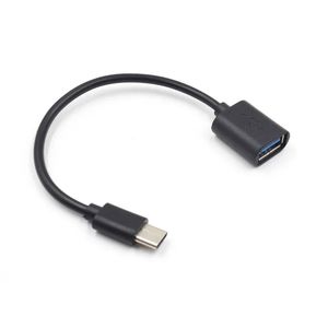 18cm Cep Telefonu USB USB Tip C 3.1 Erkek-USB 2.0 Kadın OTG Kablosu USB Adaptör Kurşun Xiaomi Huawei Tip-C adaptör dönüştürücüler