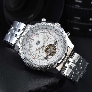 Watch watches AAA 2024 New High Quality Mens Watch Tourbillon 5 Pointer Mechanical Fully Automatic Steel Strip Machinery