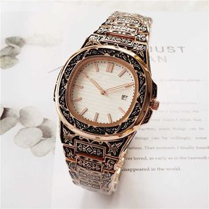 Watch watches AAA 2024 New Sculptured Shell Fashion Mens Quartz Watch