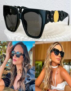 Explosive single product black mens and womens sunglasses VE4409 unique glasses legs are really beautiful and very exciting top qu6897403