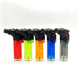 Wholesale Refill Custom Rechargeable Jet Flame BBQ Kitchen Outdoor Camping Lighter Torch Butane Without Gas Cigar Lighters