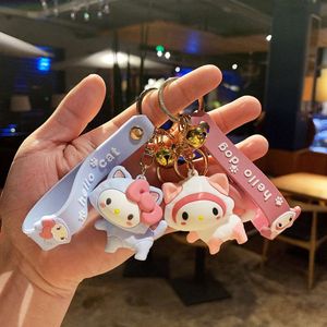 キーリングクロミジェイドギゴウキーチェーンクリエイティブかわいい小さなペンダントバッグハンギングデコレーションダンキーチェーン