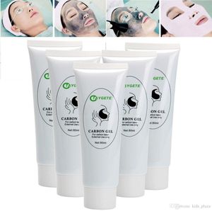 Laser kol grädde svart docka por renare djup rengöring lera ansiktsmask blackhead borttagning skalning gel hudföryngring 80 ml9000302