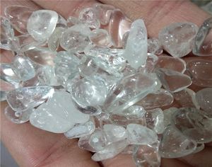 DHX SW 100G Natural Clear Quartz Crystal Stone Mineral Prov Healing Reiki Energy och Fish Tank Stone Decor Crafts Whole7341400