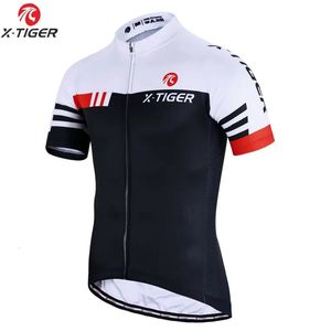 Xtiger Summer Manga curta Pro Cycling Jersey Mountain Bicycle Clothing Maillot Ropa Ciclismo Racing Bike Roupas