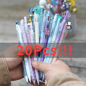 20pcs/zestaw ołówek mechaniczny 0,5 mm/0,7 mm/2,0 mm Pióro do pisania dla dzieci dziewcząt biuro szkolne Ołaki papiernicze Pen 240419