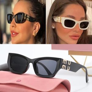 Sonnenbrille Mode Brille Oval Frame Ins Sonnenbrille Designer Mui Frauen Sonnenbrille UV400 Polarisierte Linsen Männer Retro Brille Original mit Gehäuse