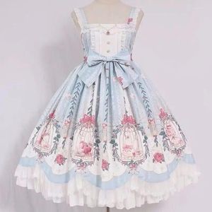 Lässige Kleider Coalfell Lolita Kleider Käfig Traum Bead Kette Anhänger Welle JSK mit Seitenclip