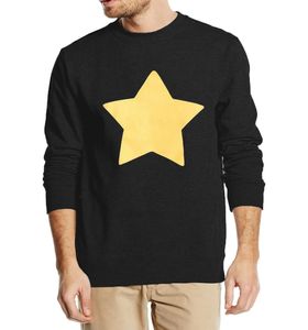Подарок для фанатов Стивен Вселенная Звезда Мужские Шаллеры Осень Зимний стиль толстые моды Хип-хоп уличная одежда S-2XL 240426