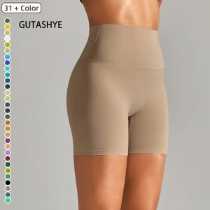 Yoga Short Gym Outfit Scrunch Butt Fitness High midje Leggings Kläder för kvinnor Cycling Shorts Sports 240429