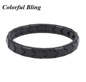 Fashion Health Jewelry for Man and Woman Natural Stones handledsarmband Black Tourmaline Armelets7820576