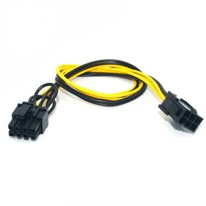 Cavo adattatore di alimentazione da 6pin a 8pin, da 6 pin PCIe a 6 2pin PCI Express Adattatore Video converte Cord-30cm