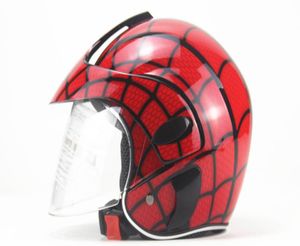 Dziecięcy kask motocyklowy pół kasku Abs Electric Pojazd Moto Bezpieczeństwo sprzęt Baby Boy Girl Four Season Helmet6638410