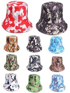 2021 Moda Joker Camuflage Prind Bucket Hat Hat Hat Hat Outdoor Hat Hat Sun Cap chapé para homens e mulheres 30687136636389053