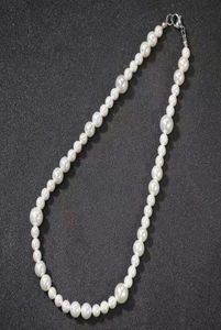 16 18 20 pollici collane a catena di perle uomini da donna hip hop designer di lusso perle perle collana perle perle catene gioielli da sposa 7028724