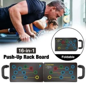 16in1 2024 Up Accessories Push Board Rack med handtag fiess pushup body building står för gymmet träningsverktyg320i upp
