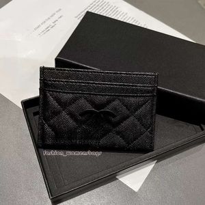 Klassiska plånböcker Designer Womens Plånböcker Korthållare Mynt Mini Real Leather Credit Card Holder Credit Designer Plånböcker