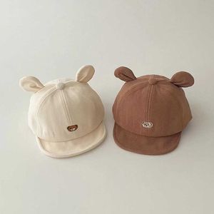 Шляпы шляпы мультфильм Медведь ухо детское бейсболка летняя хлопок