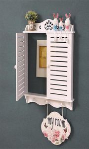 Scatola di occlusione del misuratore elettrico nordico Simpulla a parete intagliata cavata cornice ornamento in casa in PVC Basella di distribuzione della scheda Y11165687159