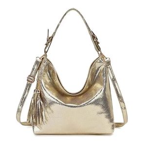 Gold Fashion Womens Leather Handbag Womens Shoulder Bag Womens Luxury Handbag Wallet and Handbag Large Cross Body Bag Large Handbag 240425