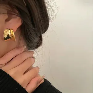 Dangle Earrings Golden Irregular Designer Exaggerated Women's Fashion 2024 Metal Club Party Banquet For Ladies Jewelry