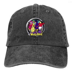 Ballkappen Pure Color Dad Hats Special Women's Hut Sun Visor Baseball Mutteny Wacky Races Peaked Mütze