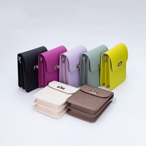 Fashion Stume Nuova Sliver Mini Mini Portafoglio Spalla Mobile Telefono casual Fashion Bella borsa Crossbody per donne