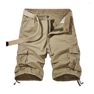 Męskie spodenki Summer Letni Targo Szybkie suche taktyczne solidmulti-pockets trening Krótkie spodnie